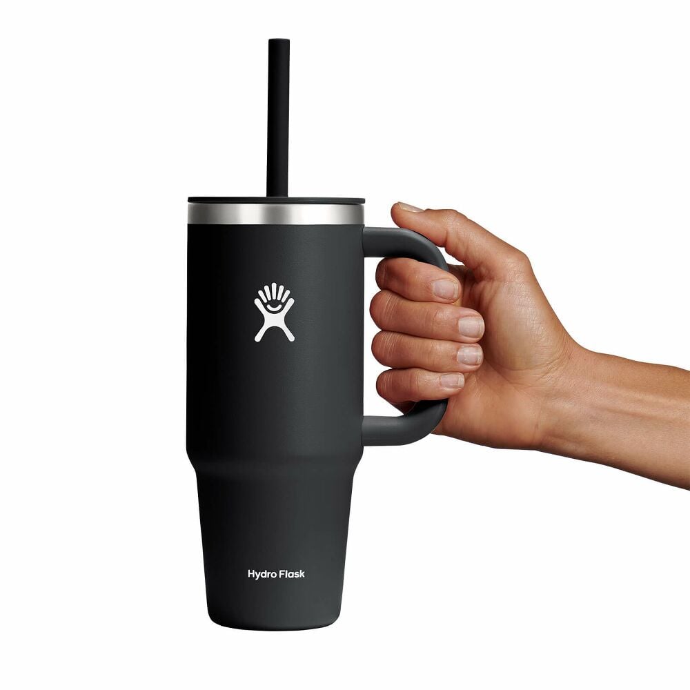 24 oz Travel Tumbler - Black