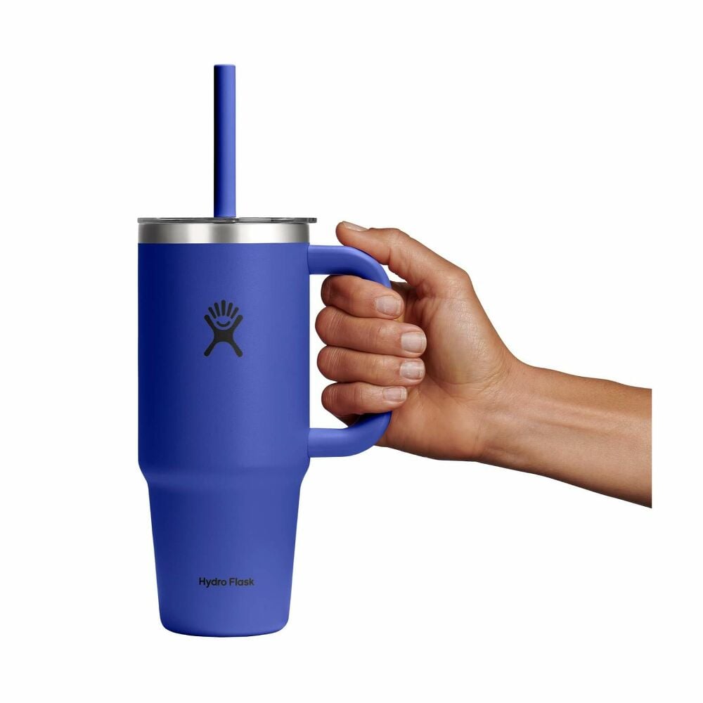 24 oz Travel Tumbler - Capri Blue