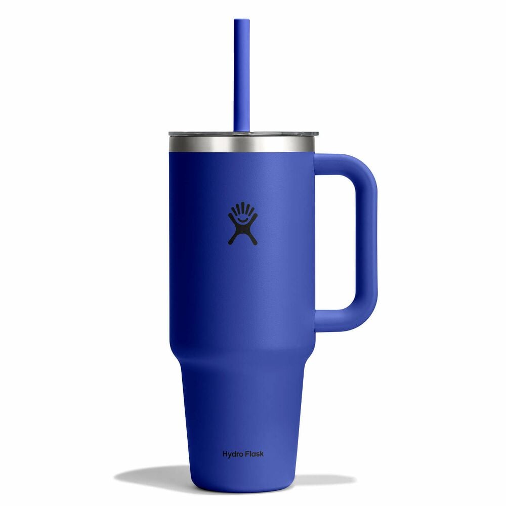 40 oz Travel Tumbler - Capri Blue